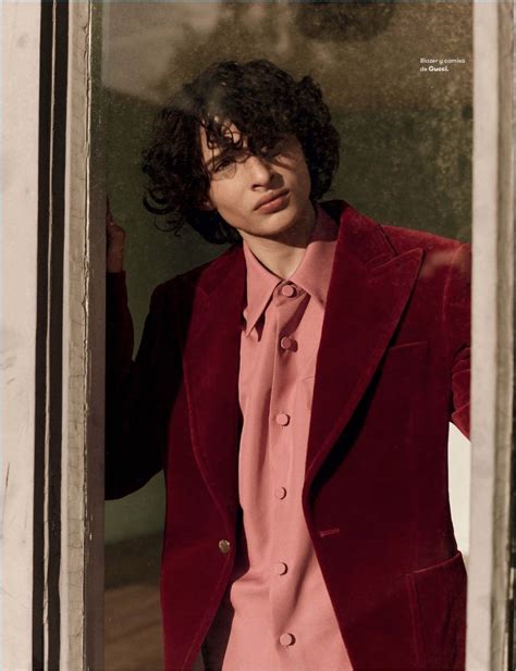 finn wolfhard photoshoot gucci